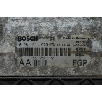 Εγκέφαλος Saab 9-3 1.9 TDI 2003-2014 BOSCH 55354770 0281011970 AA