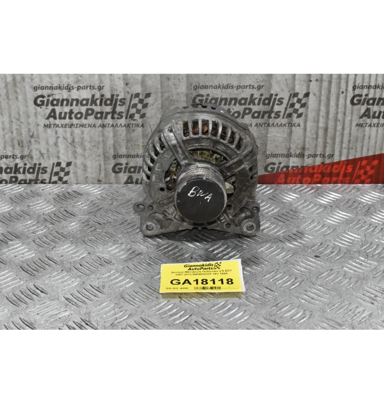 Δυναμό Skoda Octavia - A3 - TT - Passat - Altea - Leon - Toledo 2.0 TFSI 200PS BWA 2007-2010 06F903023F 14V 140A (Χτυπημένο Φις)