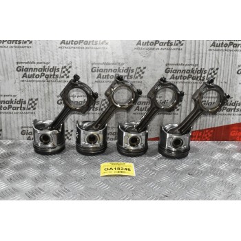 Πιστόνια + Μπιέλες Mazda B2500 / Ford0 Ranger 2.5 TD 12V WL 1997-2005 (Εξωτερική Διαμετρος 92mm)