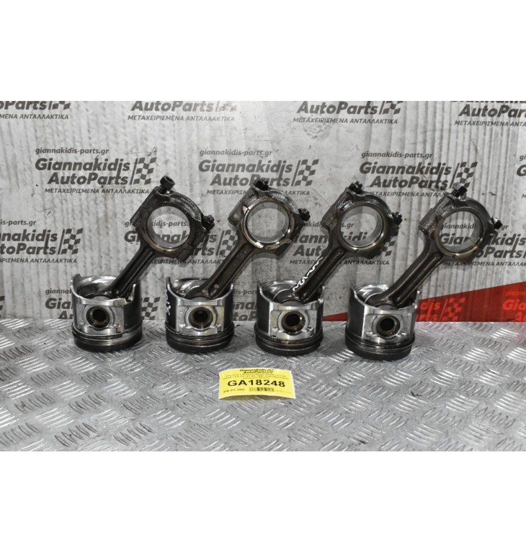 Πιστόνια + Μπιέλες Mazda B2500 / Ford0 Ranger 2.5 TD 12V WL 1997-2005 (Εξωτερική Διαμετρος 92mm)