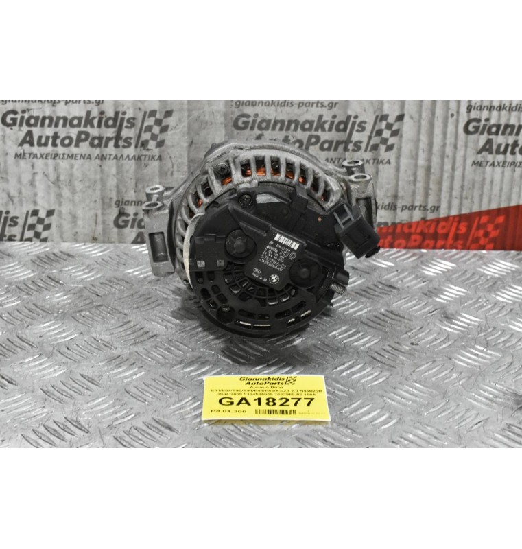 Δυναμό Bmw E81/E87/E90/E91/E46/E83/X3/Z3 2.0 N46B20B 2004-2008 0124525059 7532969-03 150A