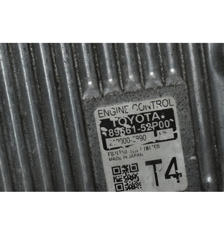 Εγκέφαλος Κινητήρα Toyota Auris 1NR FUJITSU 89661-52P00 212000-5890 (Μικρό Σπάσιμο)