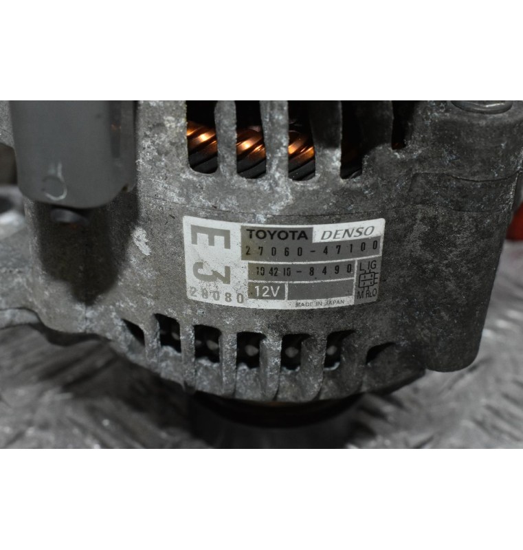 Δυναμό Toyota Yaris 1.3 1NR 2010-2015 DENSO 27060-47100 104210-8490 12V