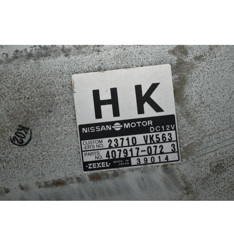 Εγκέφαλος Nissan Navara D22 01-05 YD25 ZEXEL 23710-VK563 407917-0723