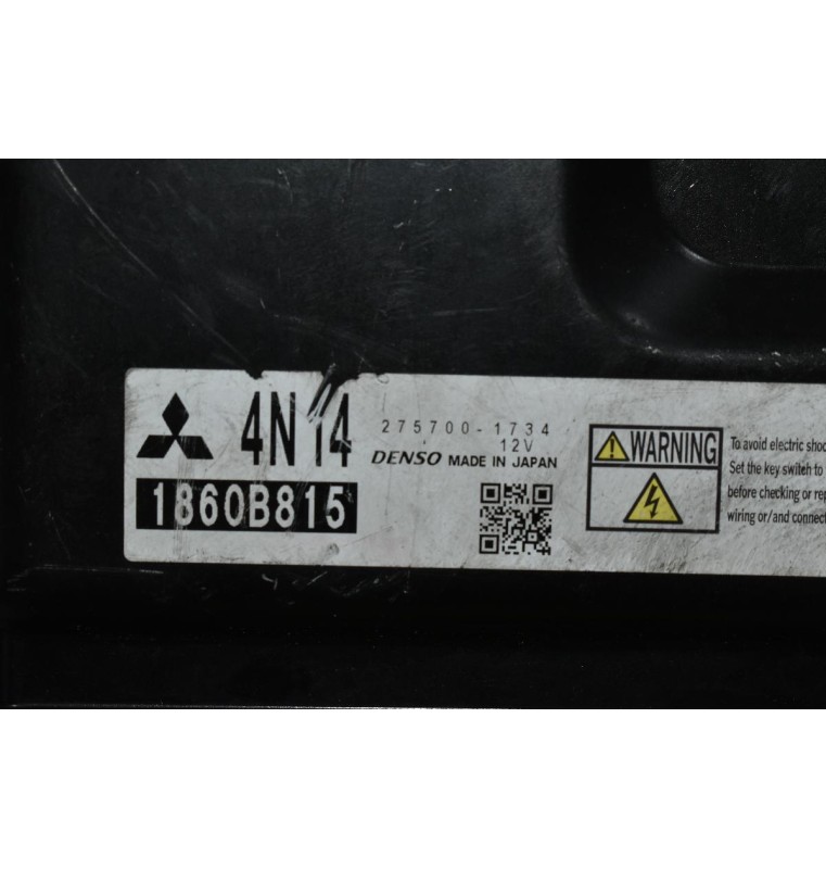 Εγκέφαλος Mitsubishi Asx Οutlander II (4N14) 2010-2018 DENSO 1860B815 275700-1734 (Μικρό Χτύπημα)
