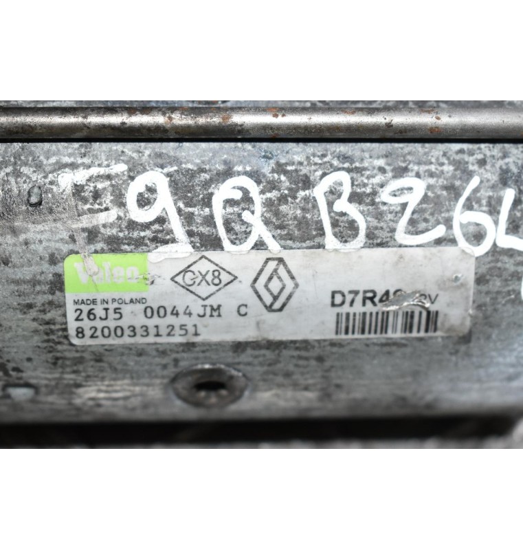 Μίζα Renault Scenic / Trafic / Nissan Primastar 1.9 DCI F9Q B264 2002-2008 VALEO 8200331251 D7R49