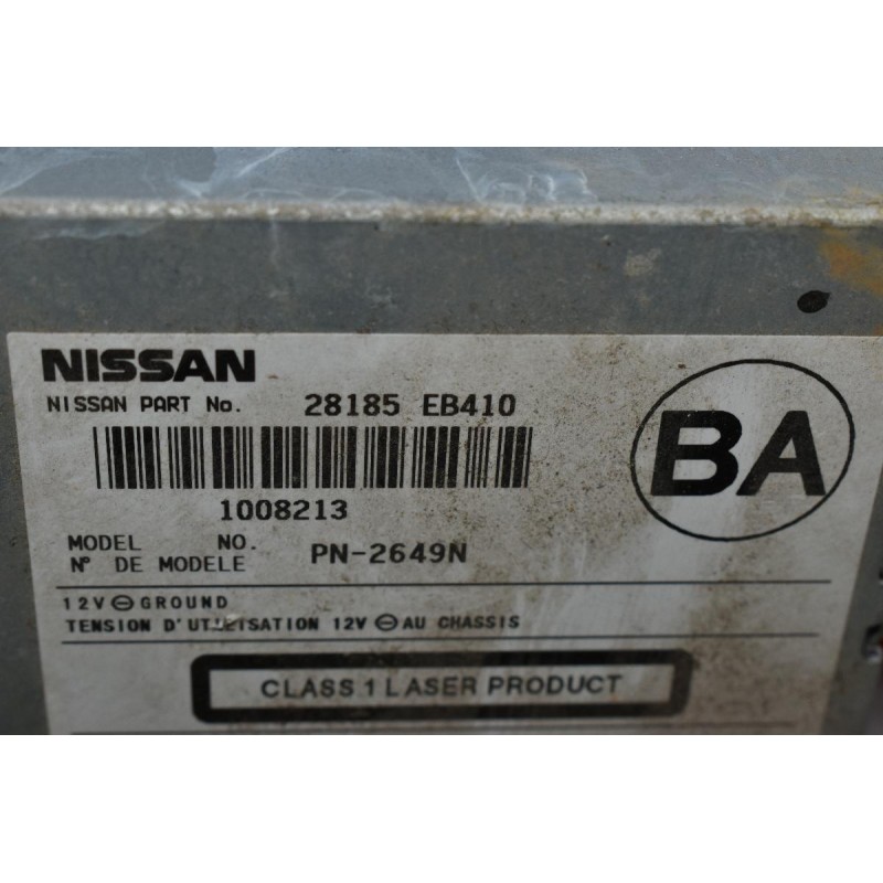Ράδιο-CD Nissan Navara D40/Pathfinder 2005-2012 28185-EB410