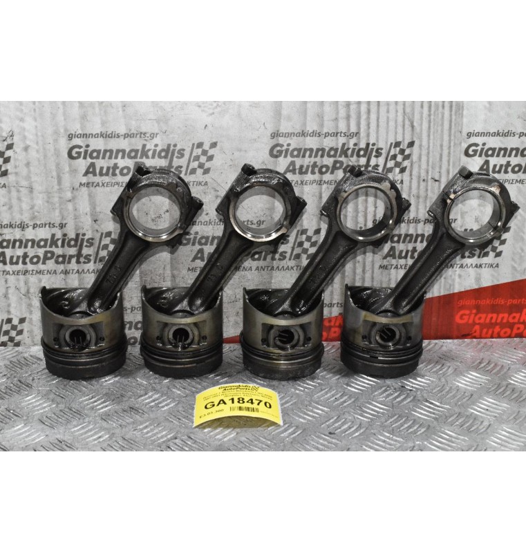 Πιστόνια + Μπιέλες Mitsubishi L200 4D56 1997-2001 (Εξωτερικη Διάμετρος 90mm) (Βαλβίδες Έξω)