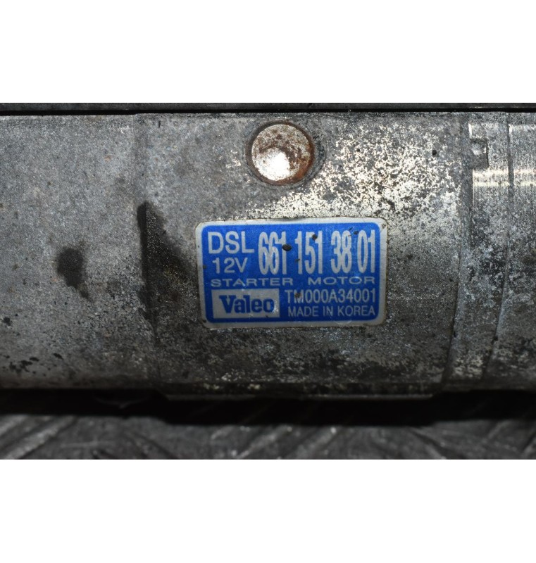 Μίζα SsangYong Actyon / Kyron 2.0 XDI 2000-2010 6611513801 664951