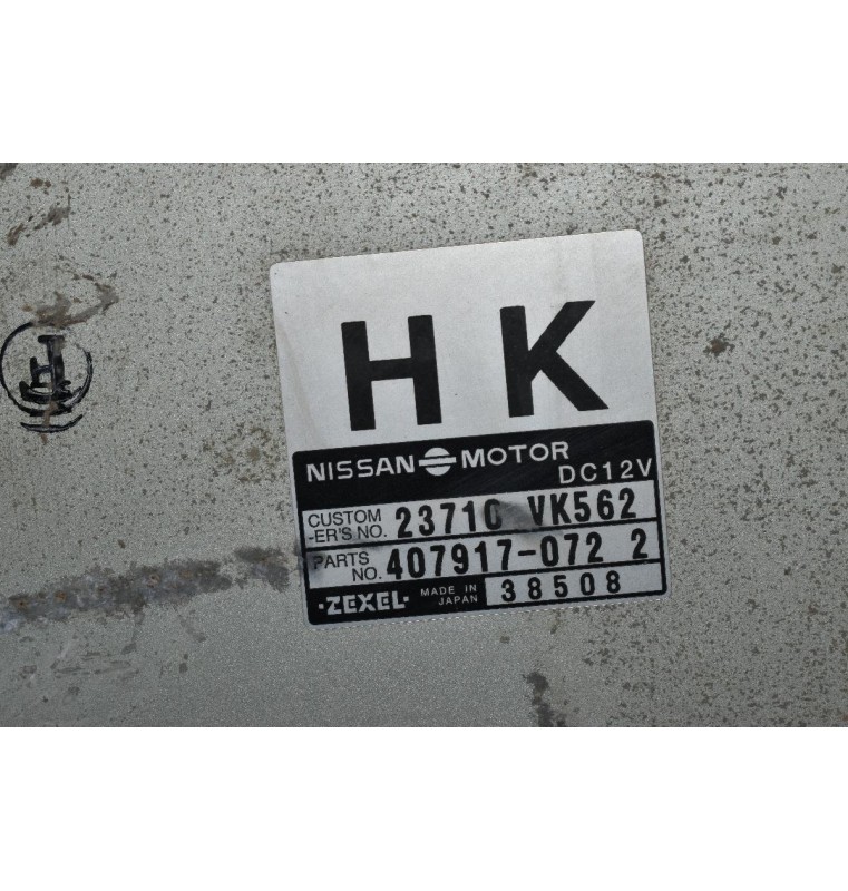 Εγκέφαλος Nissan Navara D22 01-05 YD25 ZEXEL 23710-VK562 407917-0722