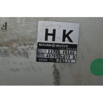 Εγκέφαλος Nissan Navara D22 01-05 YD25 ZEXEL 23710-VK560 407917-0720