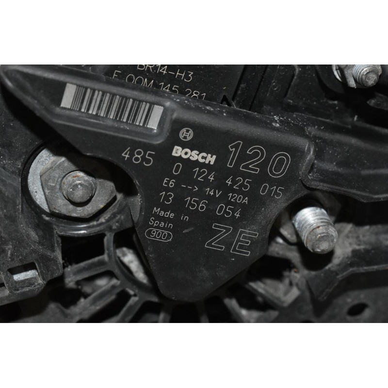 Δυναμό Opel Astra H 2.0 Z20LEL 2005-2009 BOSCH 13156054 0124425015 120A