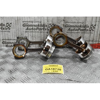 Πιστόνια + Μπιέλα Daihatsu Feroza 1.6 HD 1990-2001 (Εξωτερικη Διάμετρος 75mm)