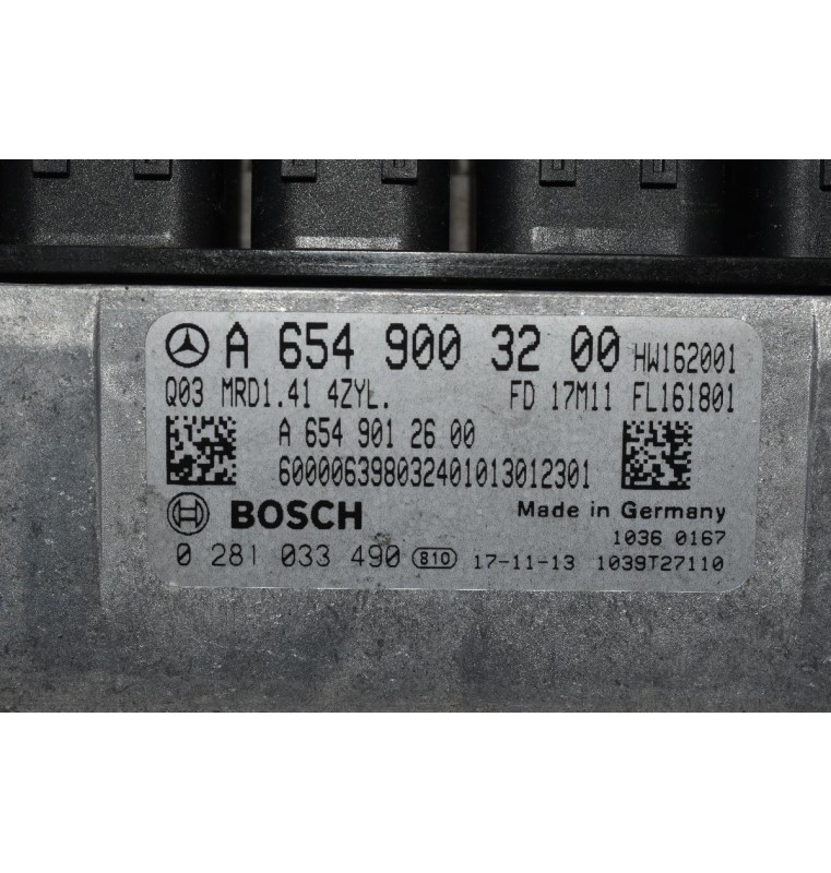Εγκέφαλος Mercedes-Benz E-CLASS W213 E 200 654920 2016-2022 BOSCH A6549003200 0281033490