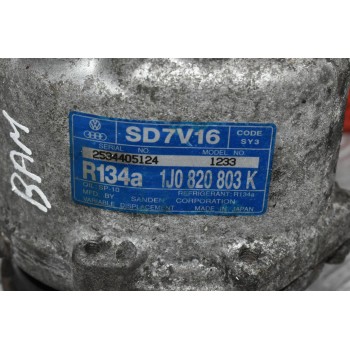 Κομπρεσέρ Aircondition Volkswagen Group 1998-2005 1J0820803K SD7V16 R134a 1233