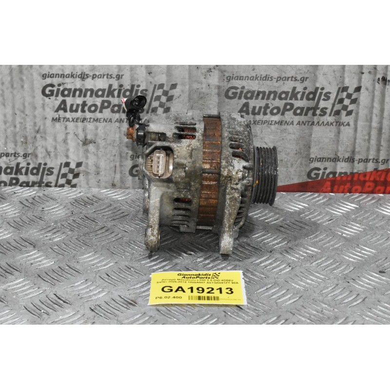 Δυναμό Mitsubishi L200 2.5 DID 4D56U Safari 2005-2012 1800A007 A5TG0491ZT 90A