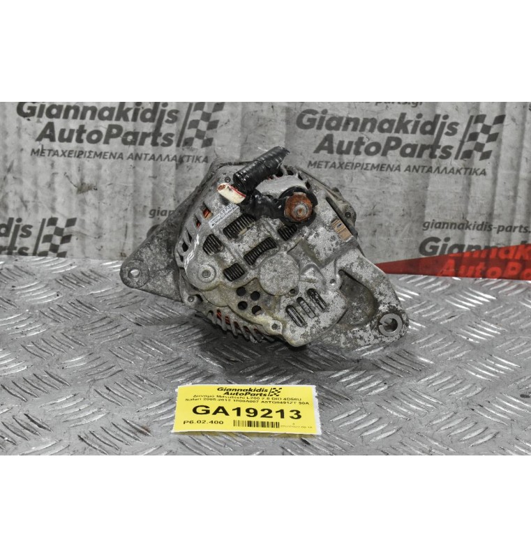 Δυναμό Mitsubishi L200 2.5 DID 4D56U Safari 2005-2012 1800A007 A5TG0491ZT 90A