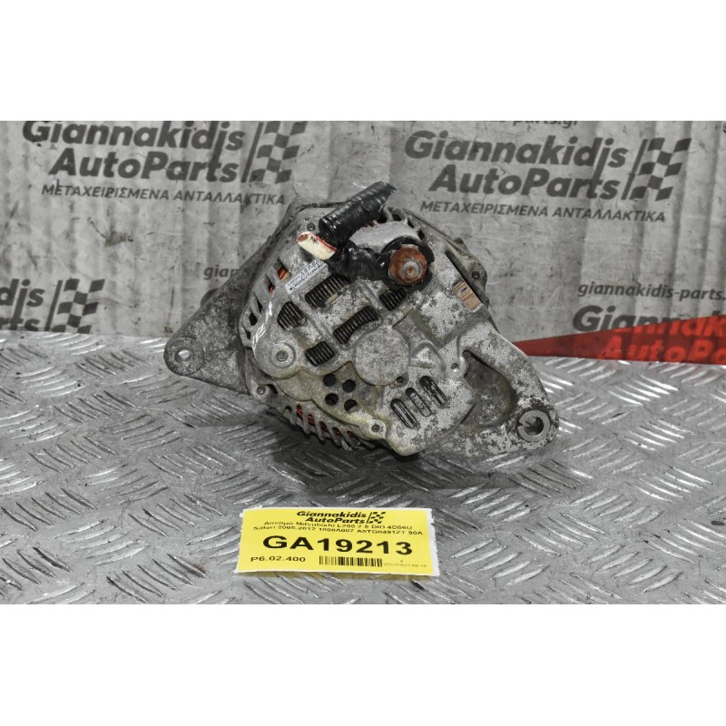 Δυναμό Mitsubishi L200 2.5 DID 4D56U Safari 2005-2012 1800A007 A5TG0491ZT 90A