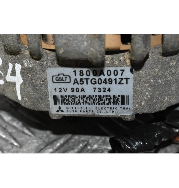 Δυναμό Mitsubishi L200 2.5 DID 4D56U Safari 2005-2012 1800A007 A5TG0491ZT 90A