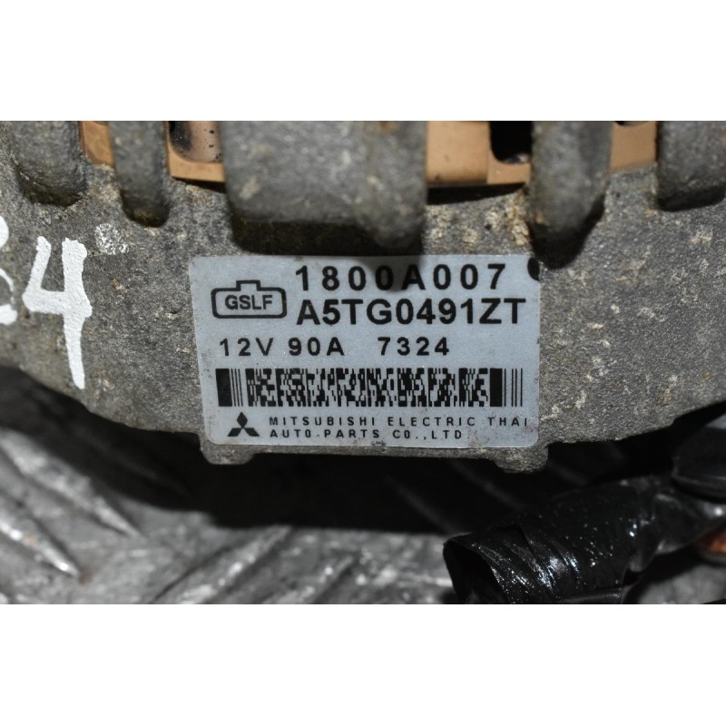 Δυναμό Mitsubishi L200 2.5 DID 4D56U Safari 2005-2012 1800A007 A5TG0491ZT 90A