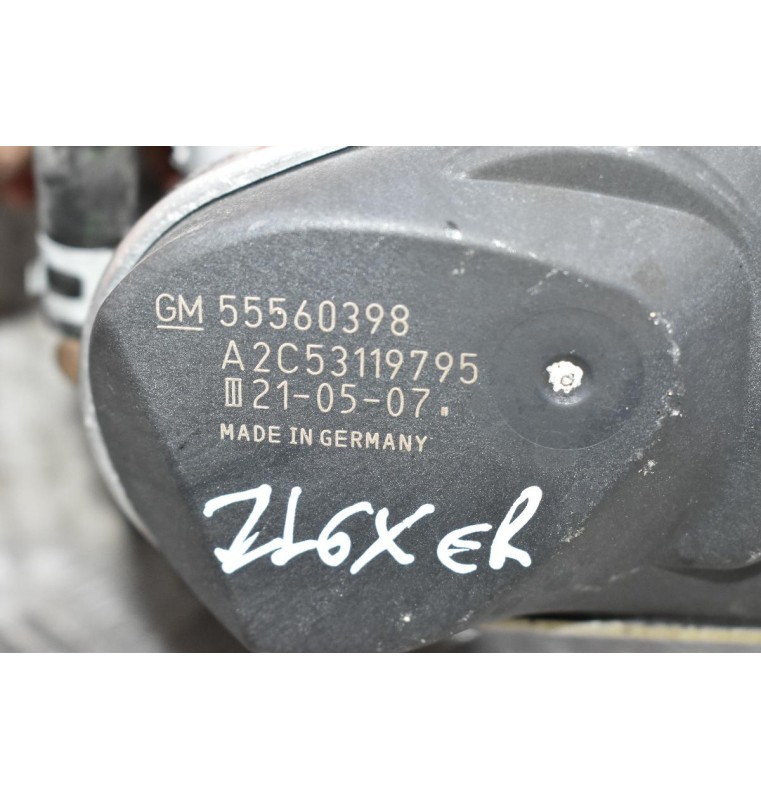 Πεταλούδα Γκαζιού Opel Astra H Z16XER 2004-2010 55560398 A2C53119795 (Chevrolet Cruze F16D4)