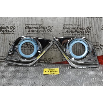 Σετ Κάλυμμα Φανών Ομίχλης Toyota Hilux/Revo 2016-2020 (Καινούργια,Led Ημερας)