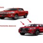 Full Bodykit Εμπρος Toyota Hilux / Revo 2016-2022 (Revo to Rocco)
