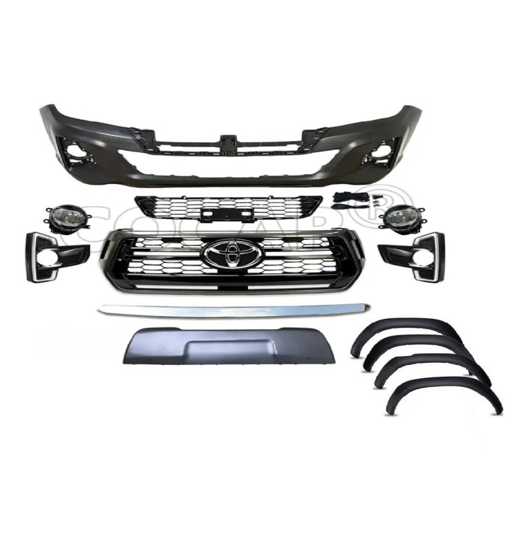 Full Bodykit Εμπρος Toyota Hilux / Revo 2016-2022 (Revo to Rocco)