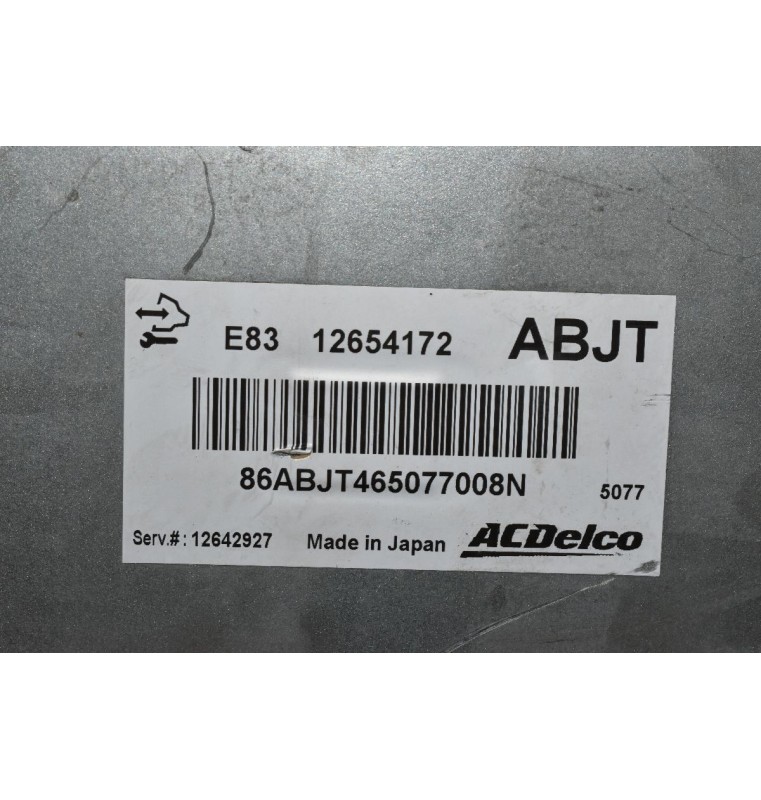 Εγκέφαλος Opel Astra J 1.6 A16LET 2009-2015 12654172 ABJT