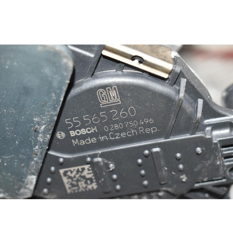 Πεταλούδα Γκαζιού Opel Astra J 1.6 Turbo A16LET 2009-2015 BOSCH 55565260 0280750496
