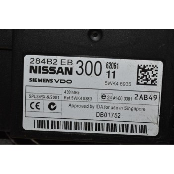 Πλακέτα Ανεσης Nissan Navara D40 2005-2010 Siemens 284B2-EB300 5WK48935