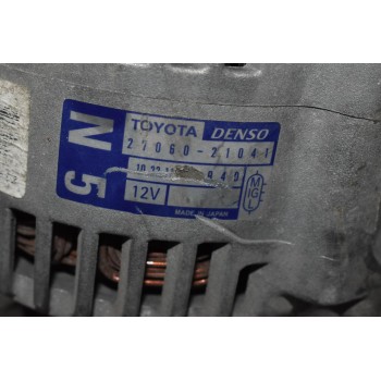 Δυναμό Toyota Yaris 2NZ 1999-2005 DENSO 27060-21041