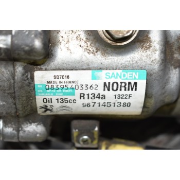 Κομπρεσέρ Aircondition - A/C Peugeot 3008-5008-308 2.0 RH02 2010-2013 SANDEN 9671451380 1322F