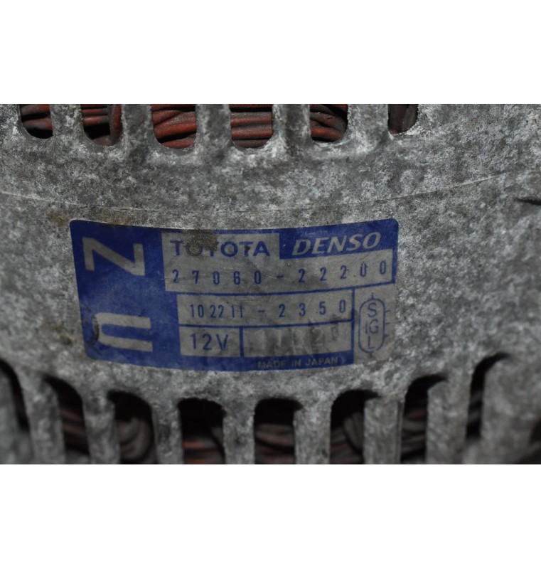 Δυναμό Toyota Celica T-Sport 2ZZ-GE 192ps 2000-2007 DENSO 27060-22200 102211-2350