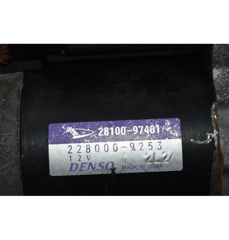 Μίζα Daihatsu Terios K3/3SZ 2006-2011 DENSO 28100-97401 228000-9253