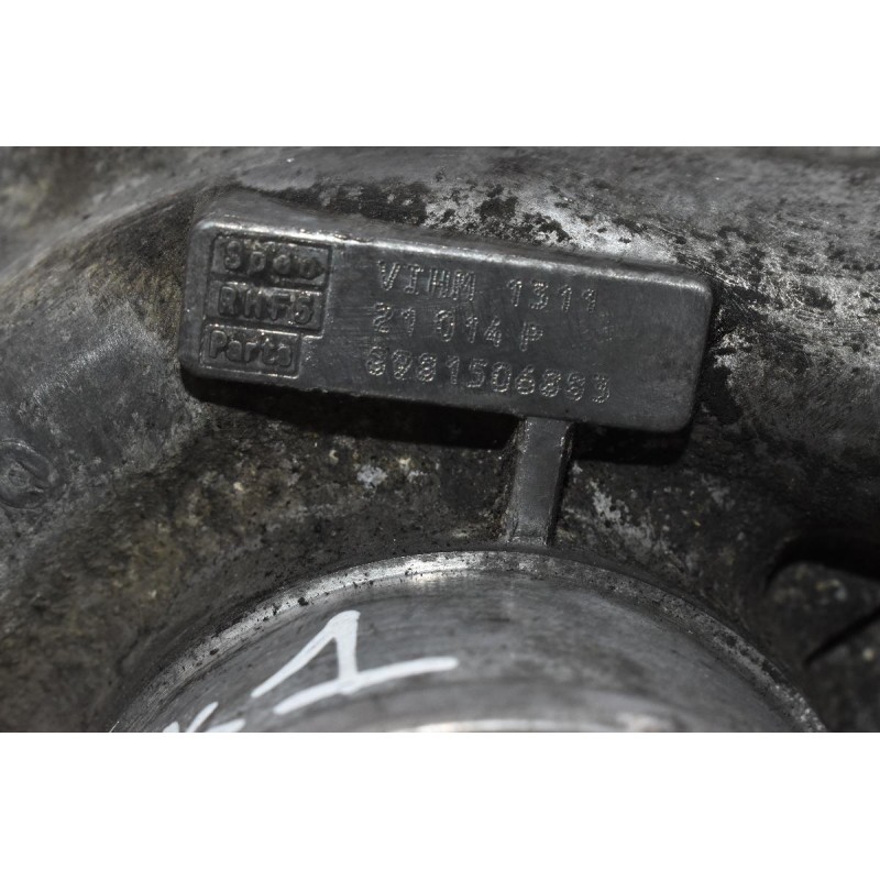 Turbo/Τουρμπίνα Isuzu D-Max 2.5 4JK1 Twin Turbo 2012-2018 8981506883