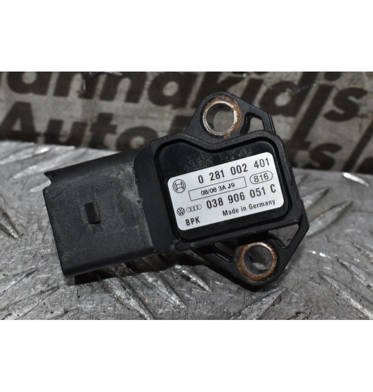 Αισθητήρας MAP Volkswagen Golf 1.4 TSI 170PS BLG 2006-2012 038906051C 0281002401