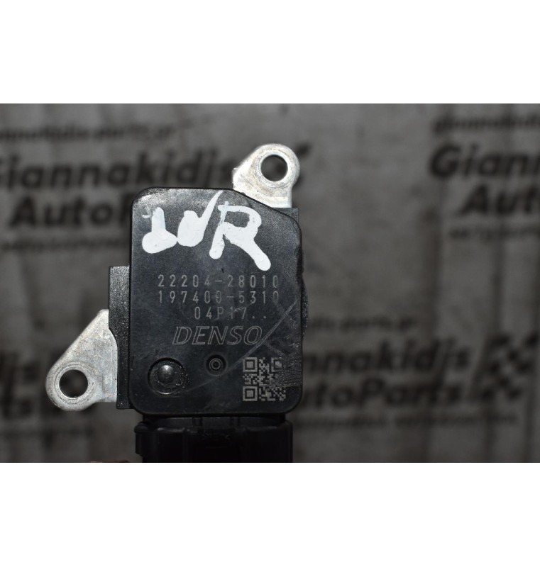 Μετρητής Μάζας Αέρα MAF Toyota Auris / Yaris 1NR 1.3 2008-2015 DENSO 22204-28010 197400-5310