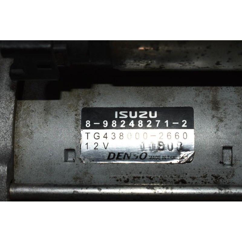 Μίζα Isuzu D-Max 1.9D RZ4E 2017-2021 8-98248271-2 TG438000-2660