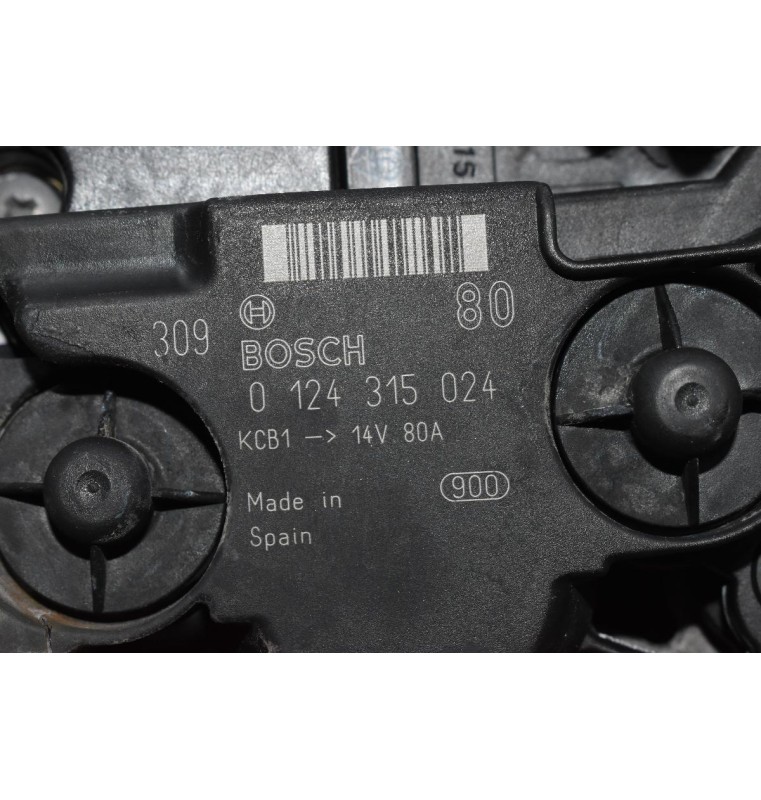 Δυναμό Toyota Avensis / Corolla 1.6 3ZZ 2001-2007 80A BOSCH 0124315024