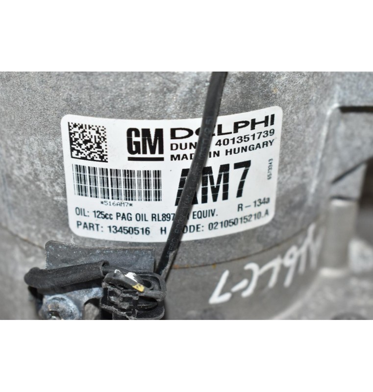 Κομπρεσέρ Aircondition - A/C Opel Astra J 1.6 A16LET 2009-2015 DELPHI 401351739 13450516 ΑΜ7