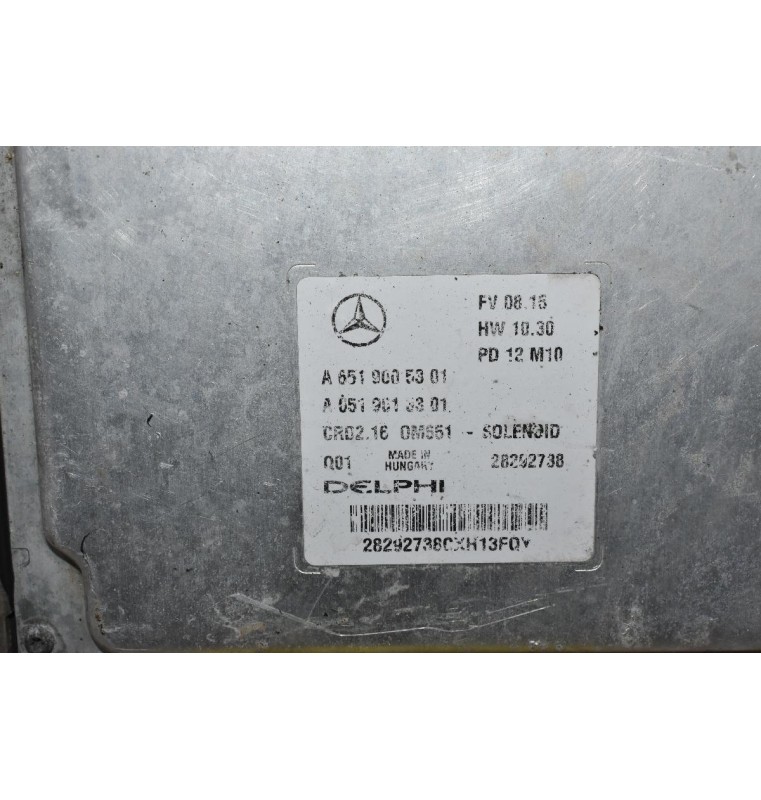 Εγκέφαλος Mercedes-Benz C220 W204 651911 2007-2015 A6519005301 A6519015301