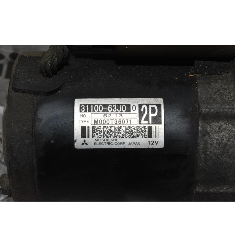 Μίζα Opel Agila 1.3 M16A M13A M15A 2006-2014 (Γνήσια) 31100-63J00 M000T36071 (Suzuki Swift SX4 Jimny Liana Wagon R+ Ignis Fiat Sedici)