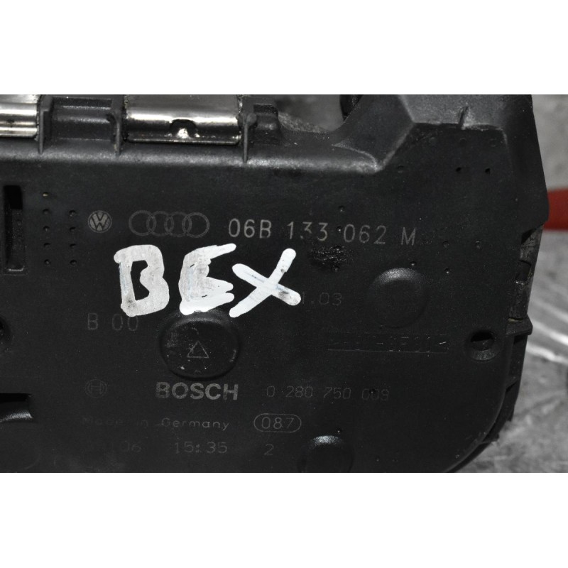 Πεταλούδα Γκαζιού Audi A4 1.8T BFB 2001-2007 BOSCH 06B133062M 0280750009