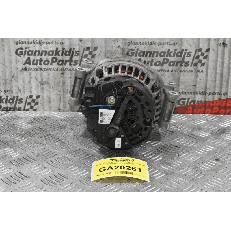 Δυναμό Audi A4 1.8T BEX 2002-2004 BOSCH 06B903016P 0124515059