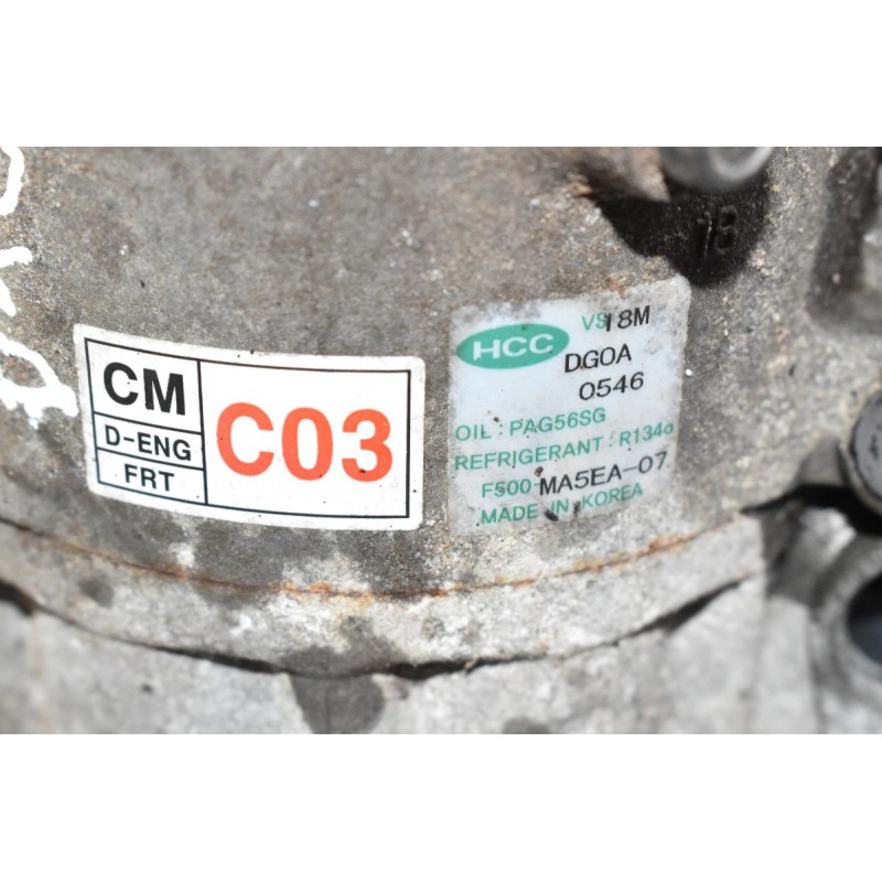 Κομπρεσέρ Aircondition Hyundai Santa Fe 2.2cc CRDI TD D4EB 2005-2012 F500MA5EA07