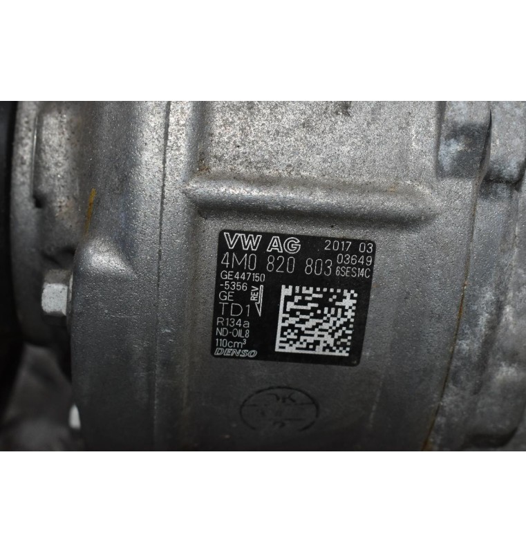 Κομπρεσέρ Aircondition - A/C Audi 2.0 CYR TFSI Q7 Q5 A6 A5 A4 2017-2020 DENSO 4M0820803 (Σπάσιμο Στην Τροχαλία)
