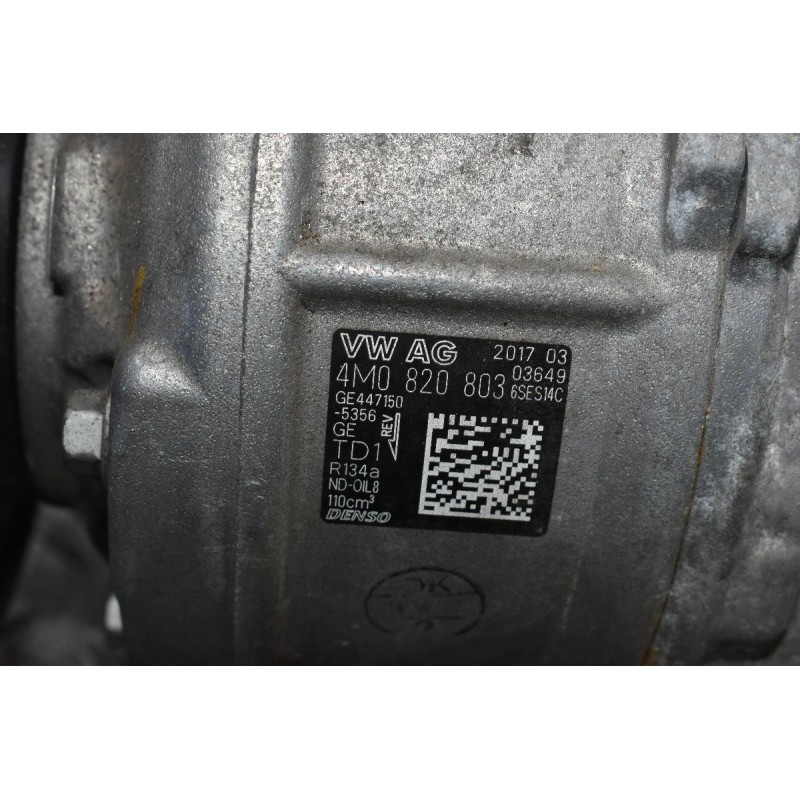 Κομπρεσέρ Aircondition - A/C Audi 2.0 CYR TFSI Q7 Q5 A6 A5 A4 2017-2020 DENSO 4M0820803 (Σπάσιμο Στην Τροχαλία)