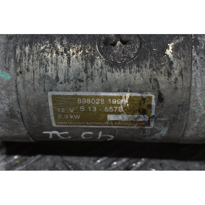 Μίζα Isuzu D-Max 3.0D 4JJ1 2007-2012 S13557B 898028-1990 (9 Δόντια)