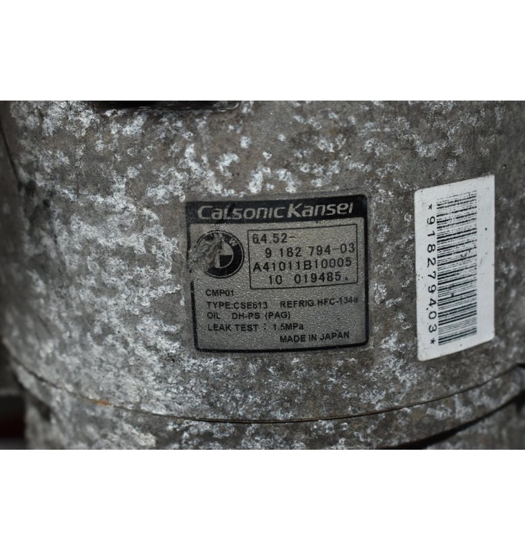 Κομπρεσέρ Aircondition - A/C Bmw E90 320 143ps N43B20A 2005-2010 9182794-03